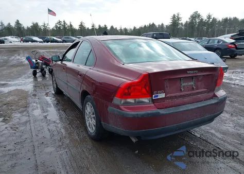 2004 Volvo S60 2.4 z USA, uszkodzony, nr VIN YV1RS64A742347918